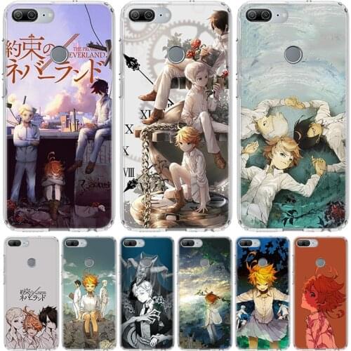 The Promised Neverland Anime Phone Case for Huawei Honor 10 9 Lite Y9 Y5 Y6 Y7 2019 8X 8A 8S 7A 7X 10i 20i Pro V30 Art Coque Cap