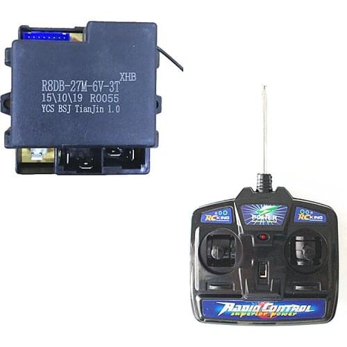 Childrens electric car remote control receiver 6v circuit board controller