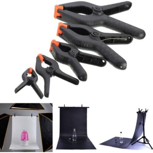 DIY Adjustable Woodworking Clamp Spring Clip Home Tool Universal Photo Studio Joiner Carpentry