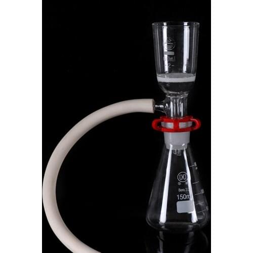 Laboratory Filter 150/25/500/1000ml Sand Core Filter Solvent Filter Set +filter Funnel 35/60/100/250ml