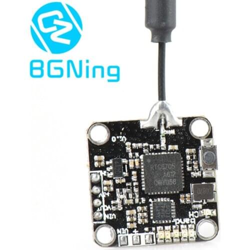 Mini VTX 25mw 40CH Integrated OSD VTX-OSD 5V FPV Transmitter Module for Flytower FPV DIY RC Racing Drone Transmission System