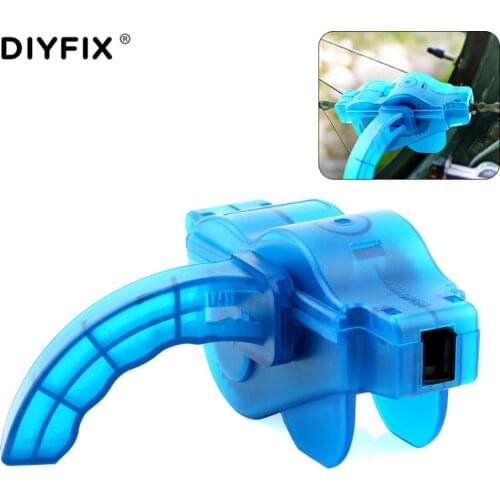 DIYFIX Portable Bicycle Chain Cleaner Bike Clean Machine Brushes Brushes Mountain Road Bike Cycling Cleaning Kit Outdoor Sports