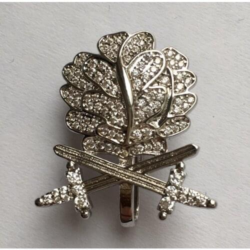 WWII GERMAN WH OAK LEAF SWORDS DIAMONDS KNIGHTS IRON CROSS SILVER