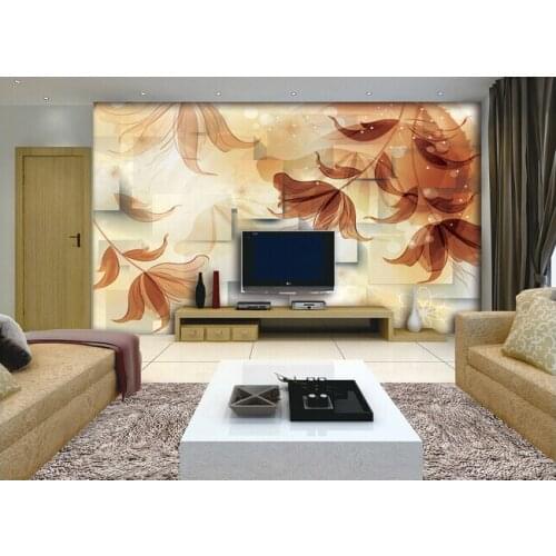 Custom papel DE parede floral, large murals 3 d stone flower used in the bedroom a sitting room TV wall vinyl which wallpaper