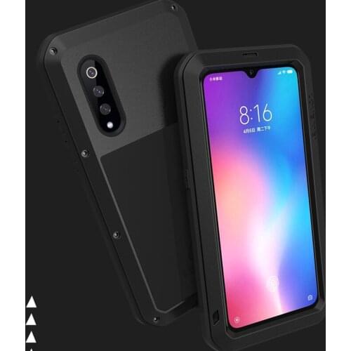 Waterproof Shockproof Phone Case For Xiaomi Mi 9 Armor Duty Metal Aluminum Back Cover For Xiaomi Mi 9 Mi9 Case Phone Bag