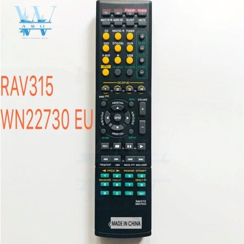 Replace Universal Remote Control RAV315 For Yamaha Audio Power Amplifier YHT380 WJ409300 HTR-6040/6050 WN22730 RX-V461 RXV561