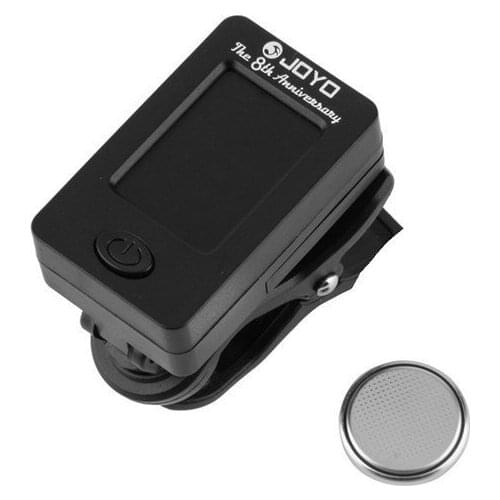 100Pcs/Lot Digital LCD Clip-on Tuner for Chromatic Guitar Bass Violin The 8th Anniversary Commemorative Edition