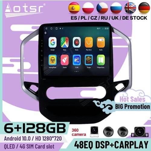 6+128G Carplay Multimedia Stereo Android 10 Player For MG Hector GPS Navigation BT Auto Car Radio Video Audio Receiver Head Unit