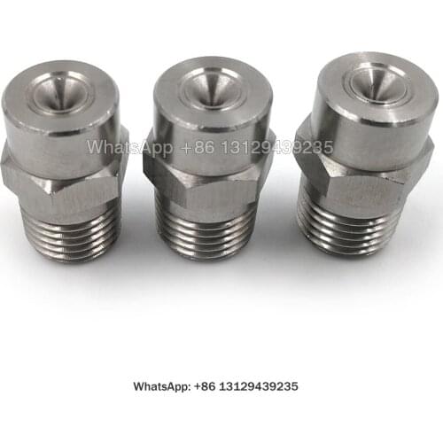 6PCS/Lot) 120 Degree Solid Cone Spray Nozzle,Water Atomization Spray Nozzles,Bb-w Nozzle,High Pressure Dust Cleaning Nozzle