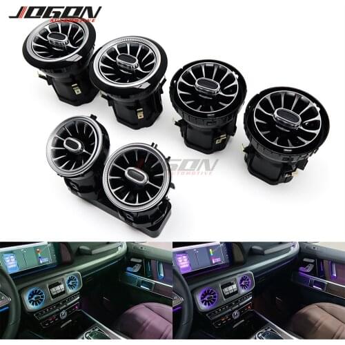 64 colors Dashboard AC Condition Air Vent Trim Atmosphere Light Ambient Lamp For Mercedes Benz G Class W464 G500 G63 2019 2020