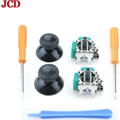 JCD 1Set 3D Analog Joystick Stick Sensor Module Potentiometers & ThumbStick for Microsoft XBox One S X Wireless Controller