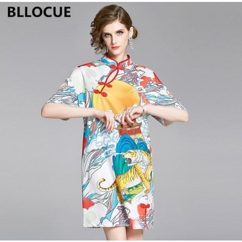 Летние платья мини BLLOCUE China At AliExpress