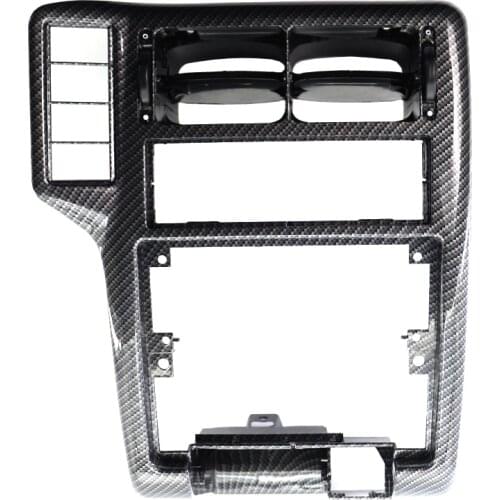 Carbon Style Center Console Grill AC Air Vent For VW Polo 1994-99 6N1 858 071 A