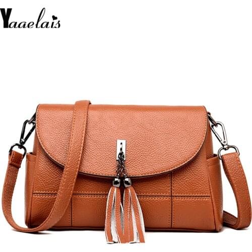 Ladies Tassel Design Clutch Bag Women PU Leather Crossbody Messenger Bag Small Dress Shoulder Bags Fold Closure Handbag Purses