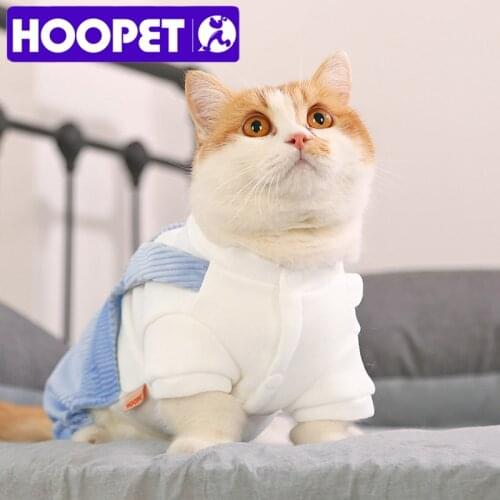 HOOPET Pet Dog Clothes Winter Autumn Padded Clothes For Small Dog For Cat Puppy Soft Comfortable Dog Winter Warm Clothing