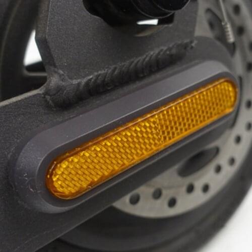 Wheel Cover Protect Reflective Shell for Xiaomi Mijia M365/M365 PRO/PRO 2/1S Scooter Rear Back Safety Reflective Wheel Hub Cover