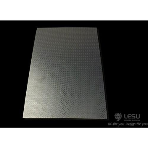 LESU Metal Stainless Steel Plate B 1/14 Tmy RC Tractor Truck Car Model TH02358