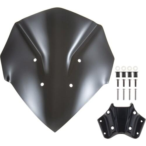 Motorcycle Sports Windshield WindScreen Visor Viser Fits For MT15 MT-15 2018 2019 2020 18-19-20 Double Bubble