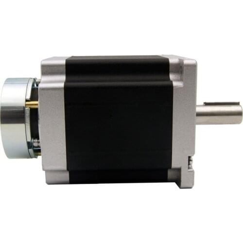 NEMA42 size 110mm Stepper motors with brake 110HSB99A45519 motor torque 11N.m(1572oz-in) shaft diameter 19mm