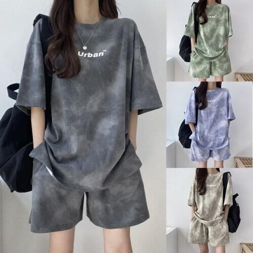 Suit with Shorts for Women Suit Shorts and T-Shirt Oversized Shorts Sets Fashion Outfit Suit Set Summer Tracksuit Woman Big Size