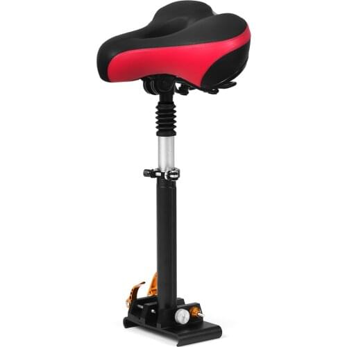 Foldable Height Adjustable Saddle Set for Xiaomi Scooter Pro Chair M365 Scooter Electric Scooter Retractable Seat with Bumper