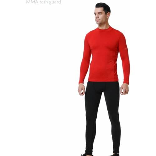 Thermal Underwear for Men Winter Long Johns Compression Tights Mens Full Suit Tracksuit Bodybuilding MMA Rash Guard Male Jogger
