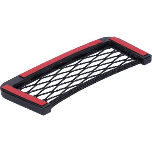 Universal Car Mesh Storage Organizer Mobile Phone Small Items Gadget Holder Auto Accessory Car Phone Holder Car Interior