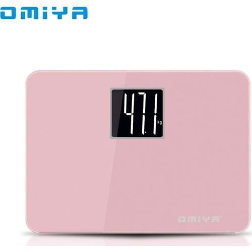 Candy Color Mini Bathroom Body Weight Scale LED Digital Display Weighing Floor Scale Portable Body Balance Household Weeqschaal
