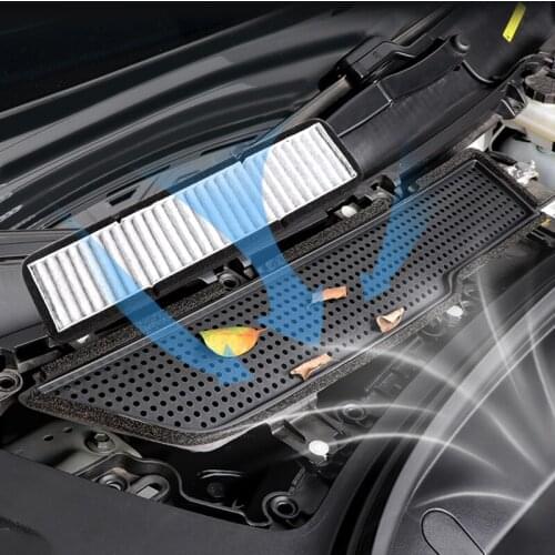 Car Air Flow Vent Cover Trim Air Filter Anti-Blocking Intake Protection For Tesla Model 3 Model3 2017 2018 2019