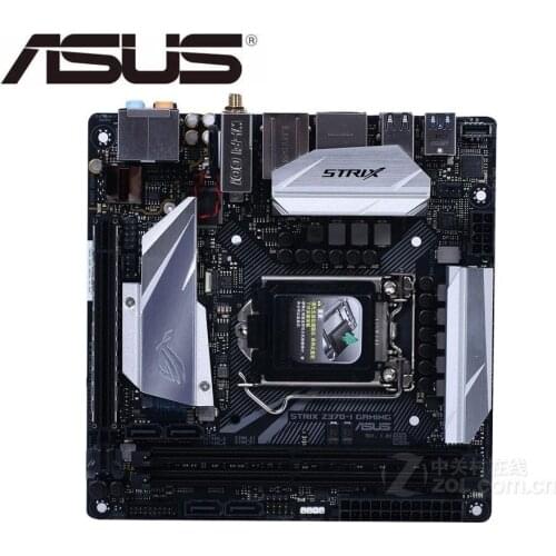 USED original motherboard for for ASUS ROG STRIX Z370-I GAMING Socket LGA 1151 DDR4 USB3.1 HDMI M.2 Z370 Desktop motherboard