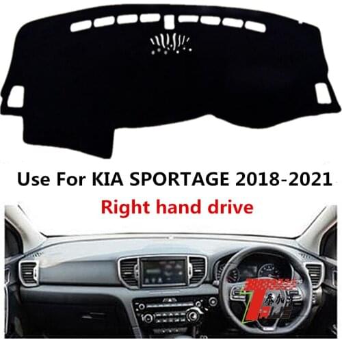 TAIJS Factory Casual Simple Dust resistant Polyester Fibre Car Dashboard Cover For KIA SPORTAGE 2018 2019 20 21 Right Hand drive