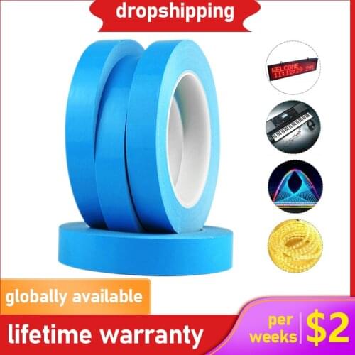 25M/Roll * 3/5/8/10/12/15/18/20mm Double Sided Adhesive Super Strong Thermal Conductive Tape For Chip PCB LED Strip Heatsink