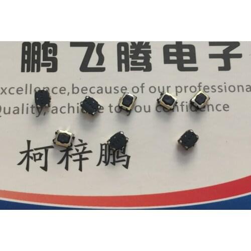 10PCS/lot Imported Panasonic EVPAA302K touch switch 3.5*2.9*1.7 plum blossom head button micro-movement patch 4 feet