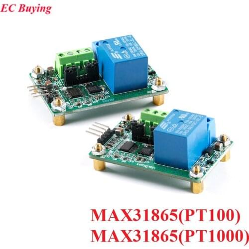 MAX31865 PT100 PT1000 RTD Sensor Temperature Detector Module Platinum Resistance Temperature Measurement Module
