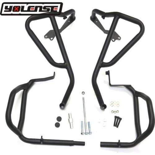 Motorcycle Upper & Lower Crash Bar Frame Engine Protection Guard Bumper Protector For HONDA CB500X CB 500X CB500 X 2019