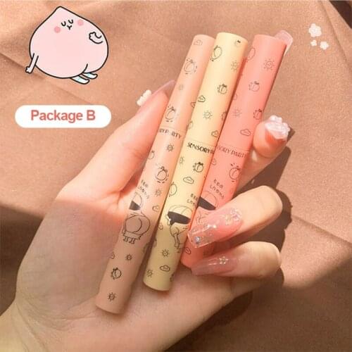 3PCS/Set Velvet Matte Lipstick Set Waterproof Natural Moisturizing Non-fading Long Lasting Hydrating Makeup Lip Gloss Cosmetic