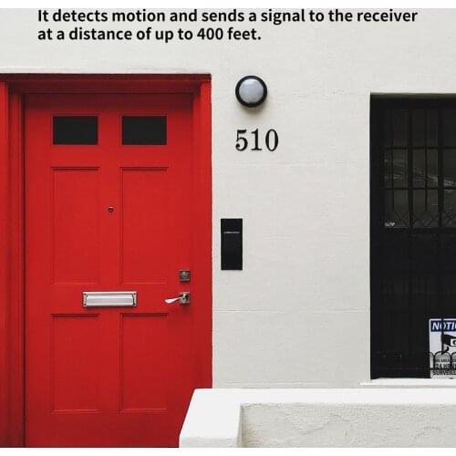 New Driveway Patrol Garage Infrared Wireless Doorbell Alarm System Motion Sensor Home Security Alarm Motion Sensor hot selling