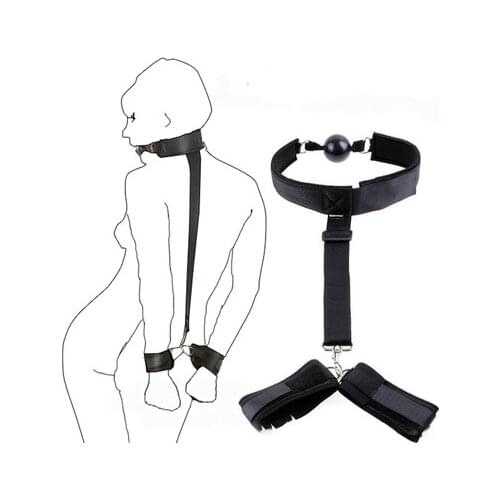 New bdsm bondage set toys womens erotic sexy lingerie handcuffs for sex games toys for adults Novelty Exotic Accessories