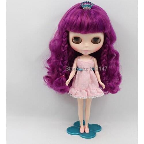 Nude blyth dolls,Fashion doll (purple hair ) PP.4