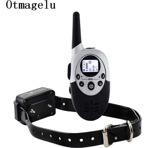 1000m Rechargeable Electronic Pet Dog Training Collar With LCD Display for Dog Stop Barking Collars Behavioral Training Collars
