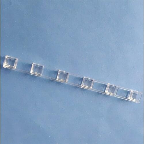 Size 108mm* 8.7mm* 4mm Led New 5050 chip lamp bead lens 5050 module lamp strip led multiple mini astigmatic 180 degree lenses