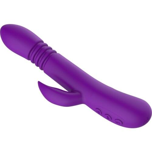 Telescopic Heating Vibrator G spot massager Vagina Clitoris Stimulator Female Masturbator Sex toys for Women Adult Toys