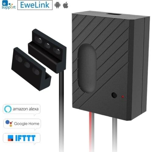 WiFi Smart Switch Garage Door Opener Monitor the Door Status Any Time Smart phone APP eWeLink Remote Control ON OFF