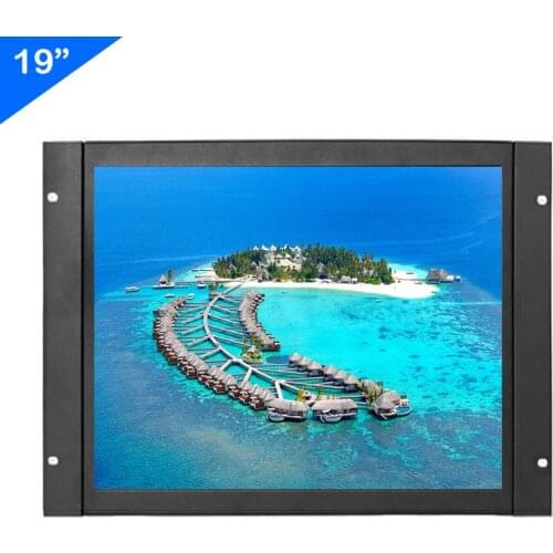 ZHIXIANDA 19 Inch 1280*1024 With HDMI VGA D-Sub BNC AV USB Input Open Frame Industrial Monitor Display