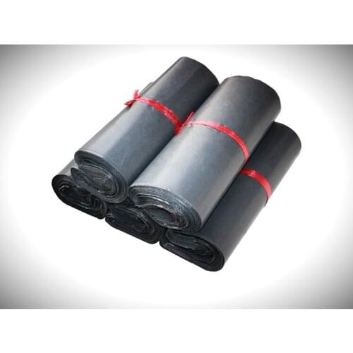 100pcs/lot,Black 42cm x48cm +4 cm poly mailer,mailing bags,16.5"*18.9" express envelope bags,courier bags, Plastic Mailers Bag