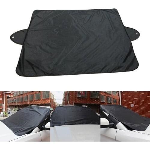 Car Windshield Cover Sun Shadow Protector Winter Thickening Anti-frost Anti-freeze Snow Glass Cover Car Protection Guard