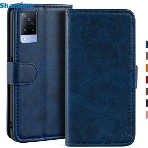 Case For Vivo V21 Case Magnetic Wallet Leather Cover For Vivo V21 5G Stand Coque Phone Cases
