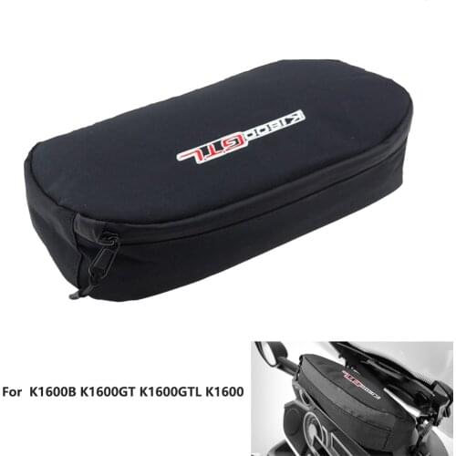 For BMW K1600B K1600GT K1600GTL K1600 Motorcycle Front Windshield Bracket Bag Storage Bag