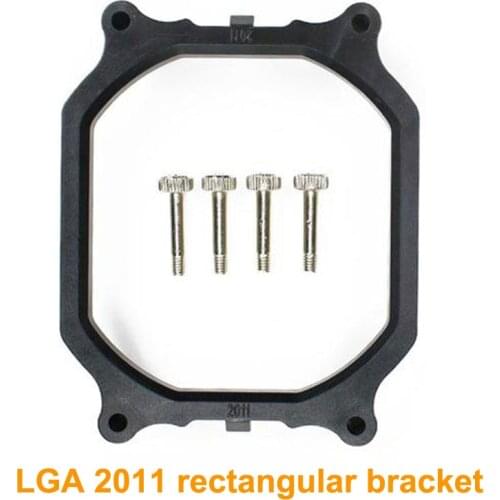 For X79 motherboard socket rectangular INTEL LGA 2011 CPU cooler bracket 2011CPU Holder PLASTIC STENTS frame