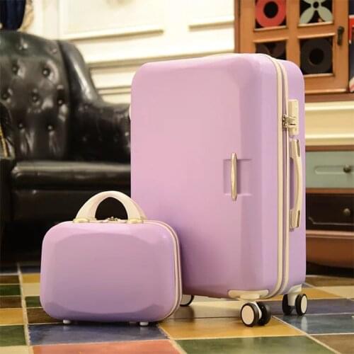 20"22"24"26" inch fashion trolley suitcase and travel bag valise cabine valiz koffer suitcase maletas carry on rolling luggage